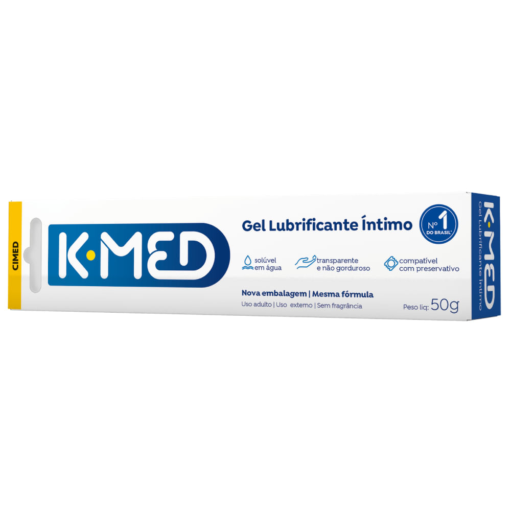 Lubrificante Íntimo K-Med Tubo 50g - Coop Drogaria