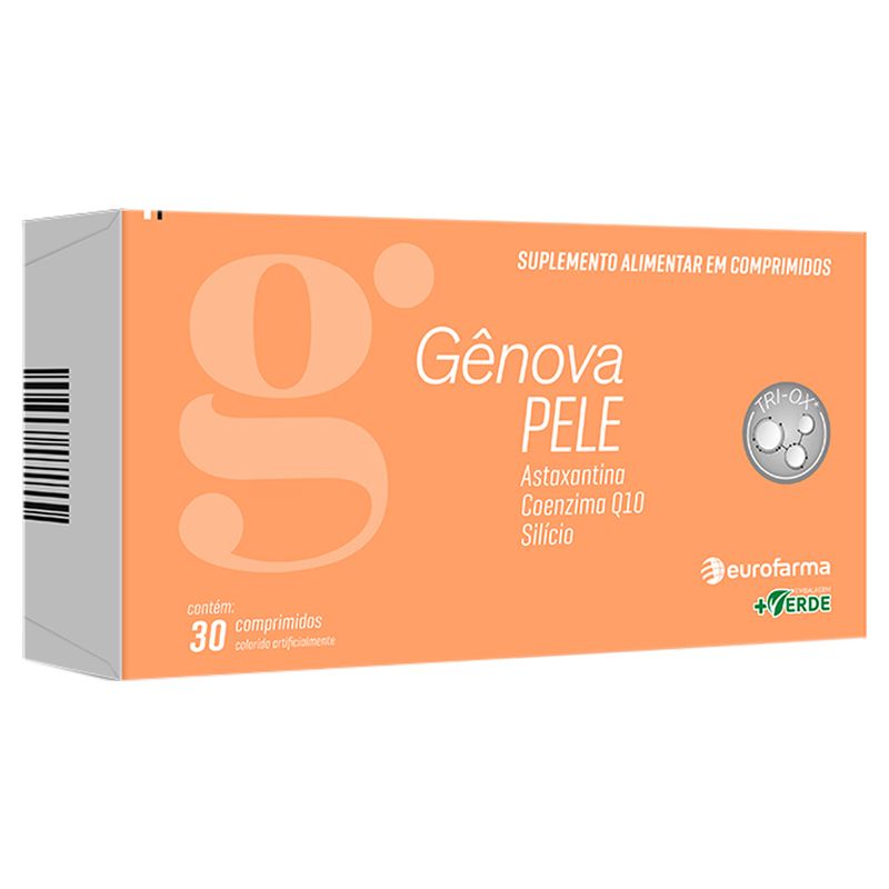 Genova-Pele-Eurofarma-Com-30-Comprimidos