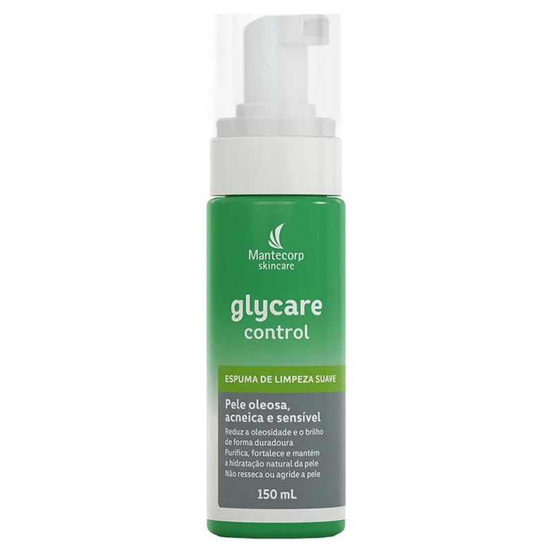 Espuma-de-Limpeza-Facial-Mantecorp-Glycare-Control-150ml