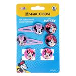 Kit-Infantil-Marco-Boni-Disney-Minnie-Acessorios-Para-Cabelo-Com-6-Unidades