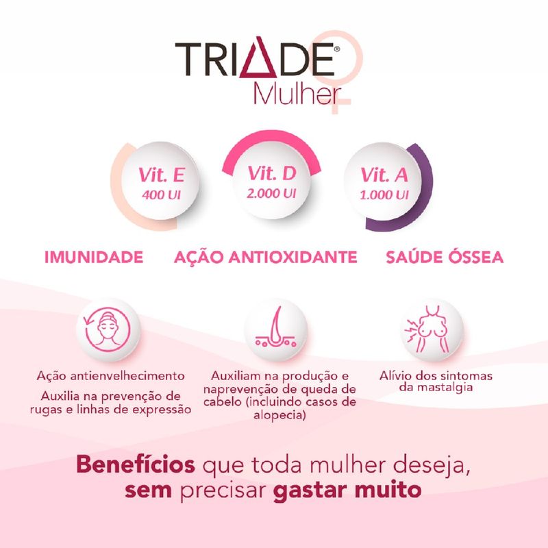 vitamina-triade-mulher-gross-com-30-comprimidos