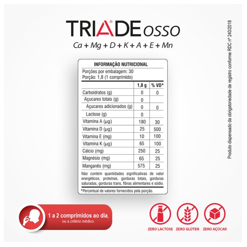 vitamina-triade-mais-osso-gross-com-30-comprimidos