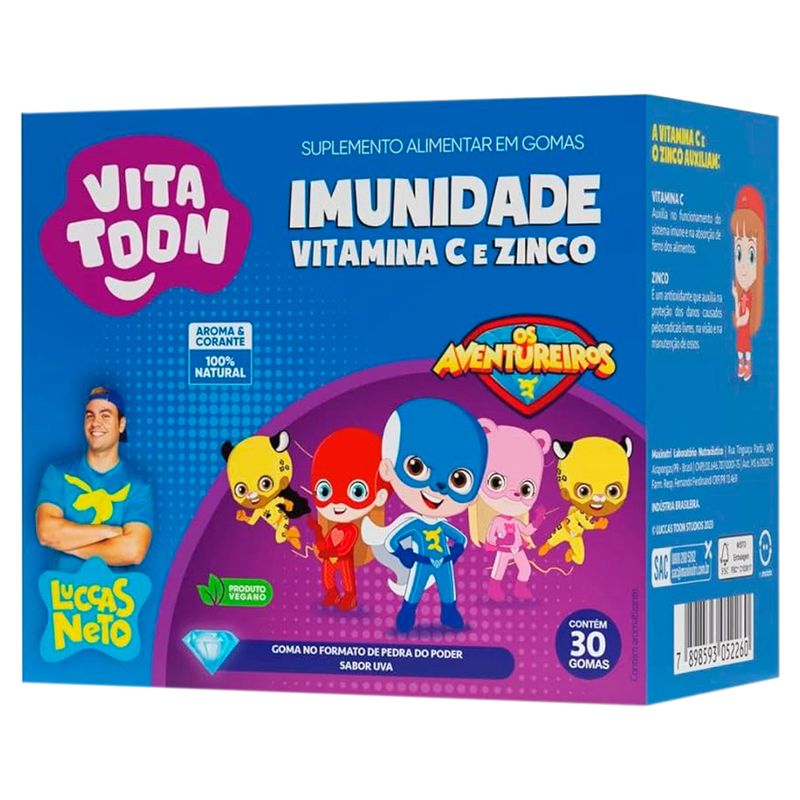 Vitatoon-Imunidade-Maxinutri-Vitamina-C-Zinco-Com-30-Gomas