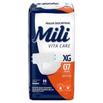 Fralda-Geriatrica-Mili-Vita-Care-Tamanho-XG-Com-7-Unidades