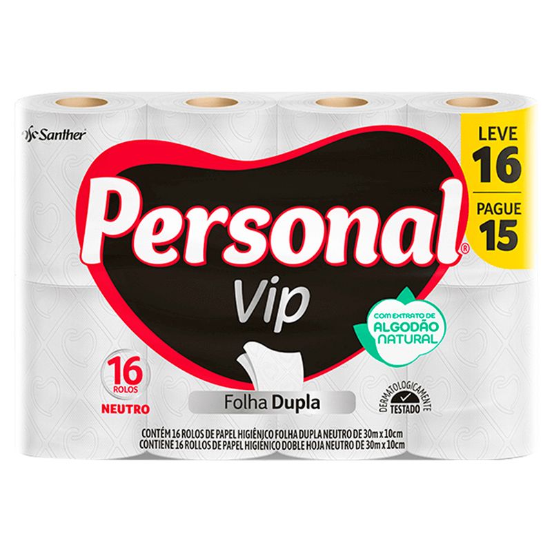 Papel-Higienico-Personal-Vip-Folha-Dupla-Neutro-30M-Leve-16-Pague-15-Rolos