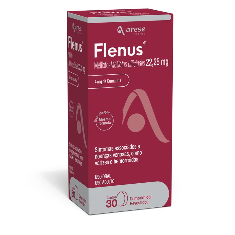 Medicamento-para-Sistema-Circulatorio-Flenus-Arese-Com-30-Comprimidos
