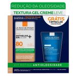 Kit-La-Roche-Posay-Protetor-Solar-Facial-Anthelios-Airlicium-FPS70-Cor-2-0-40g--Gel-de-Limpeza-Effaclar-Concentrado-50g