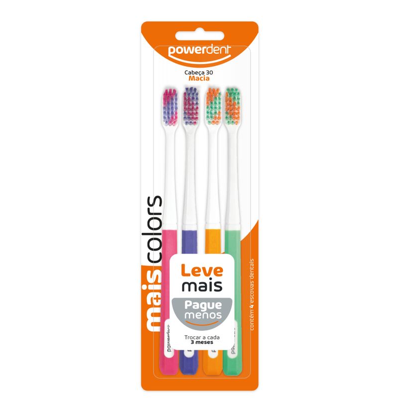 Escova-Dental-Powerdent-Light-Colors-4-Unidades