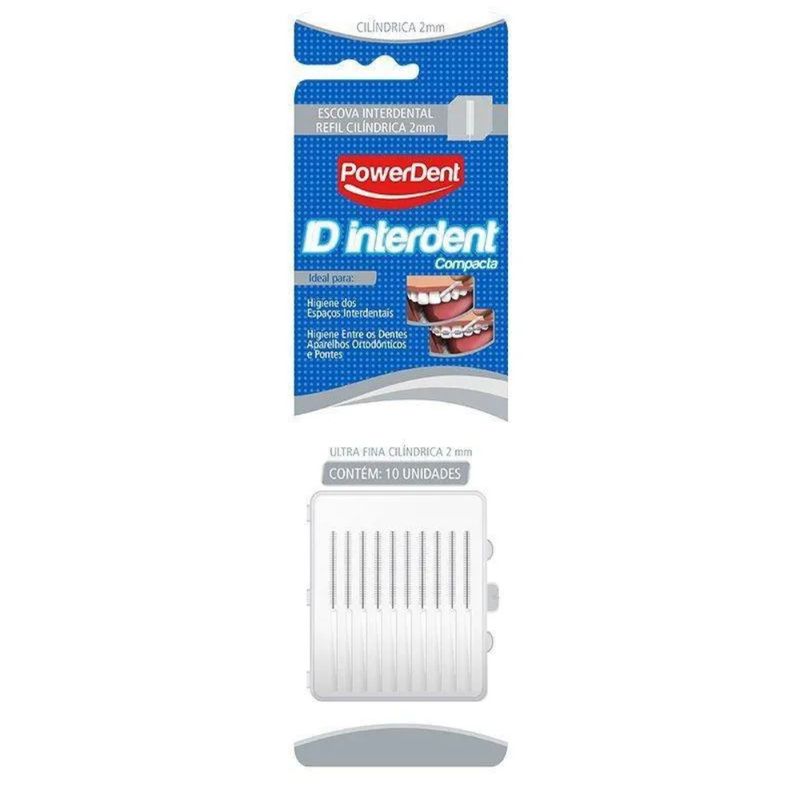 Escova-Interdental-Powerdent-Ultra-Fina-Branca-2mm-10-Unidades