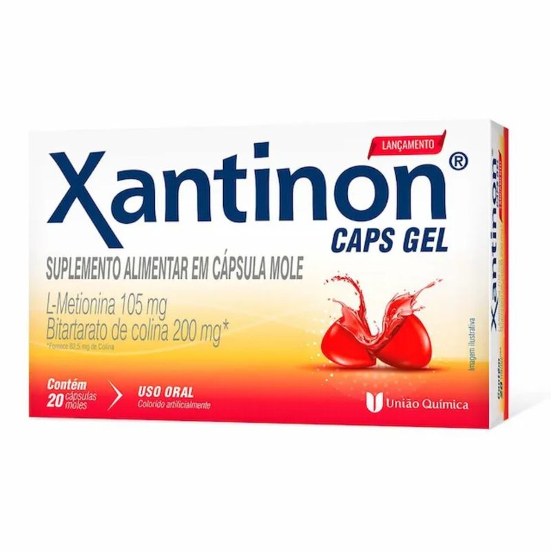 Xantinon-Uniao-Quimica-20-Capsula-em-Gel