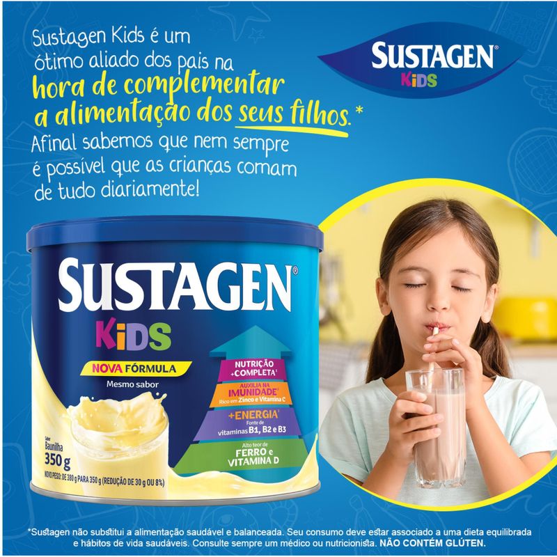 Formula-Infantil-Sustagen-Kids-Baunilha-Lata-380g