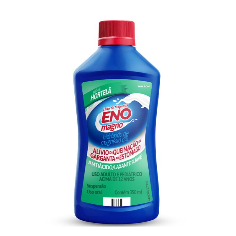 Enomagno Leite de Magnésia Hortelã 350ml - Coop Drogaria