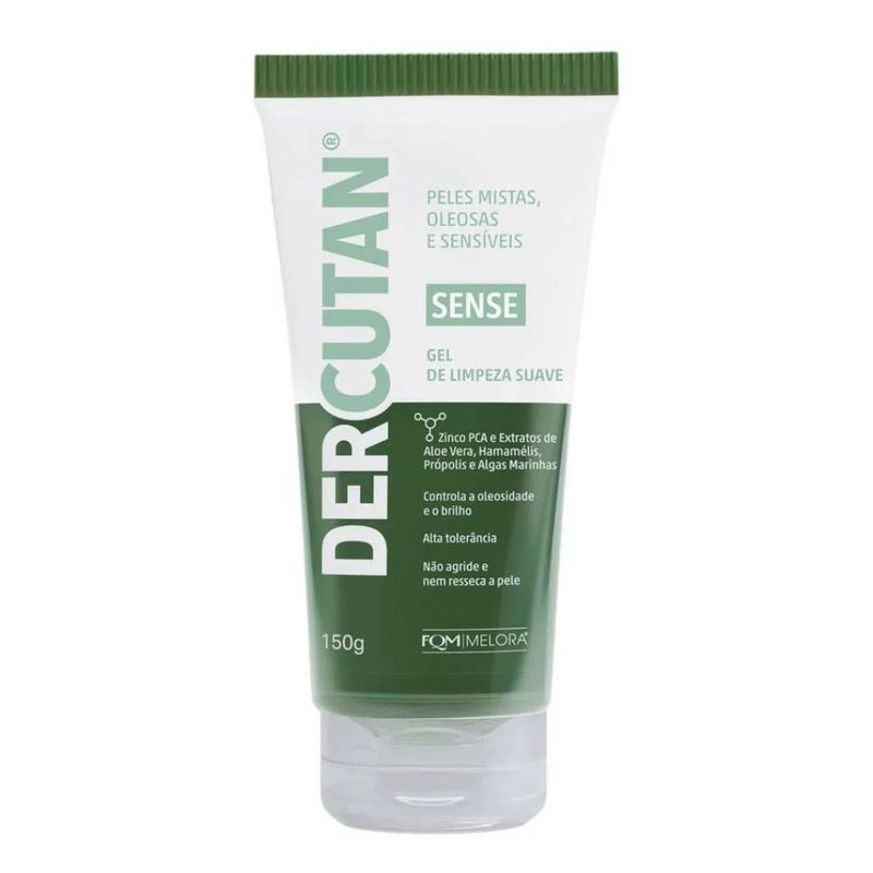 Gel-de-Limpeza-Dercutan-Sense-Suave-150g