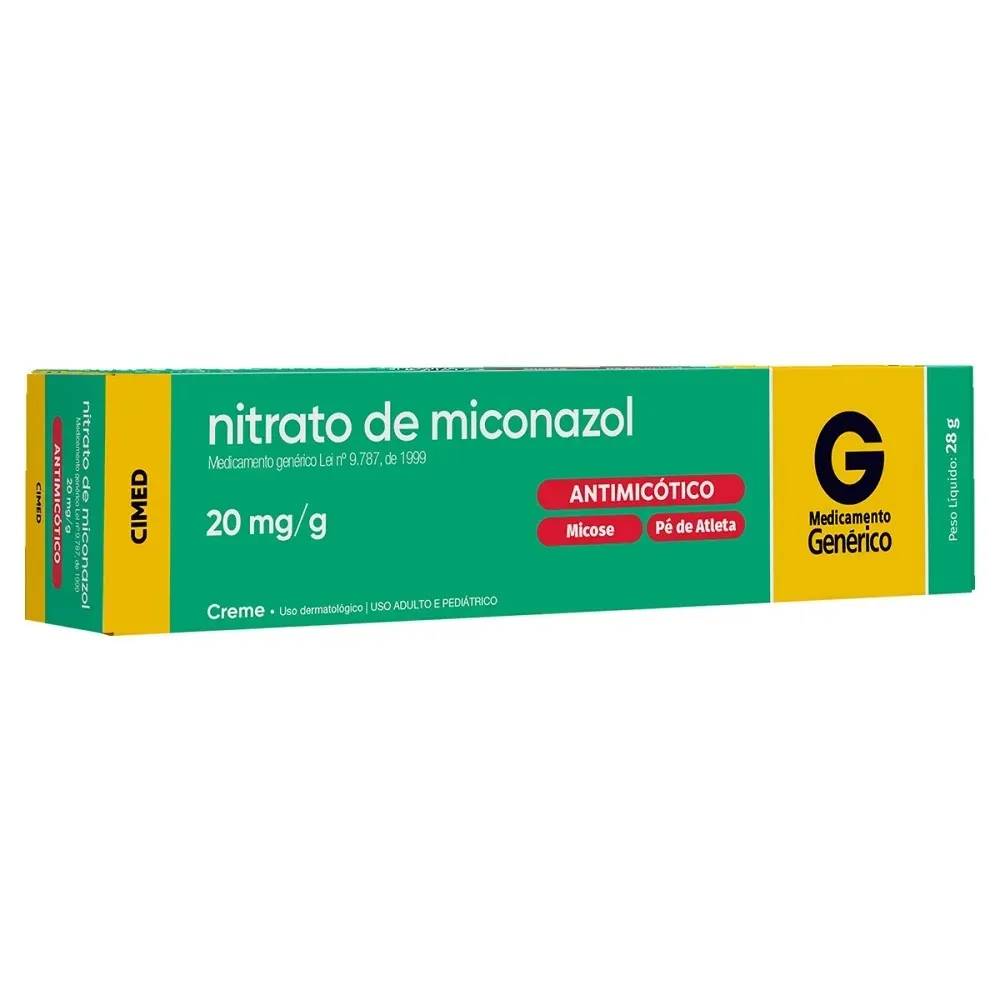 Nitrato de Miconazol 20mg Genérico Creme 28g Cimed - Coop Drogaria