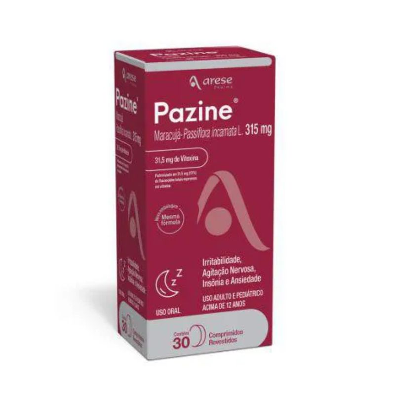 Pazine-315mg-Arese-30-Comprimidos