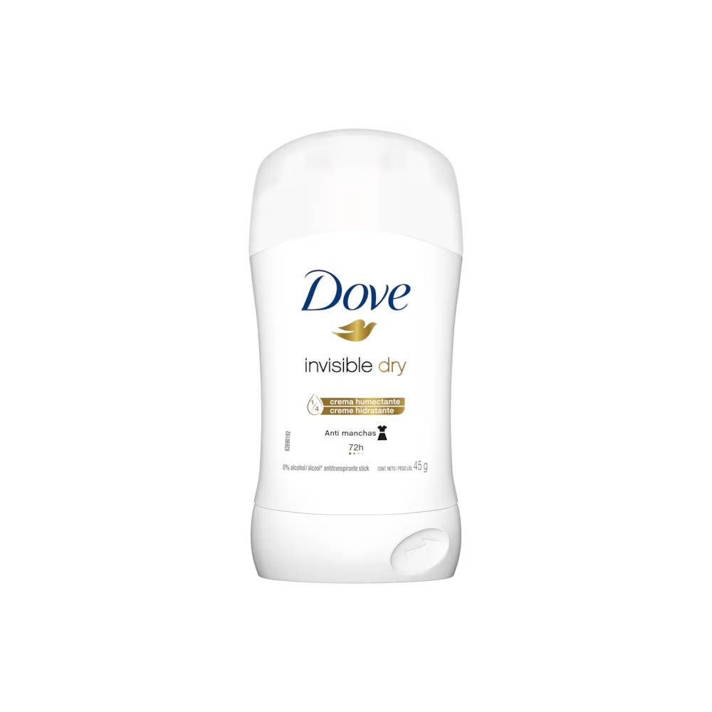 Desodorante Stick Invisible Dry Dove 45g - Coop Drogaria