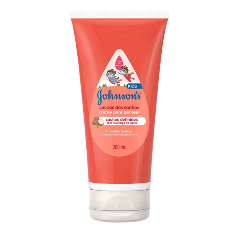 Creme-para-Pentear-Infantil-Johnsons-Baby-Cachos-dos-Sonho-200ml