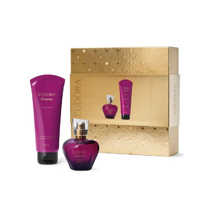 Estojo-Eudora-Kiss-Me-Cabernet-Natal-2024