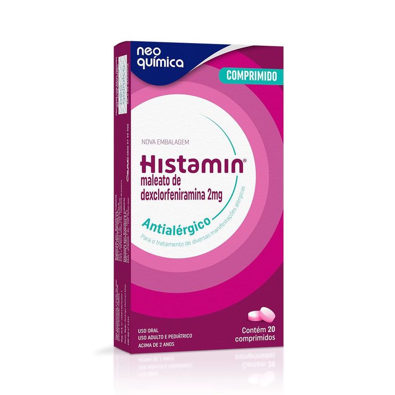 Antialergico-Histamin-20-Comprimidos