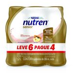 Kit-Suplemento-Alimentar-Nutren-Senior-Mix-de-Frutas-6-Unidades-de-200ml