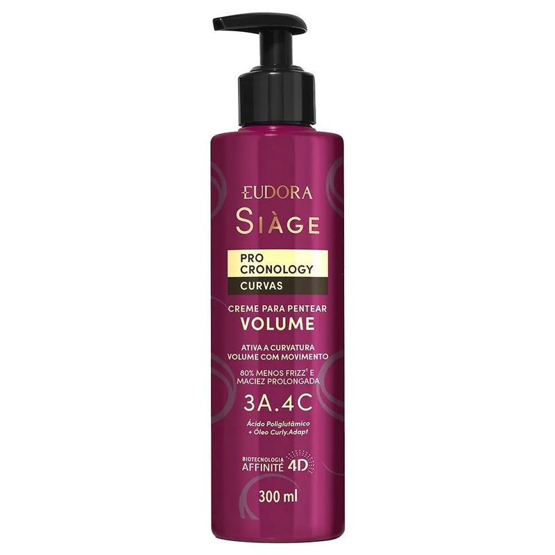 Creme-De-Pentear-Pro-Cronology-Curvas-Volume-Siage-300Ml