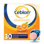 Cebion-Procter-Vitamina-C-Laranja-1g-Com-30-Comprimidos-Efervescentes