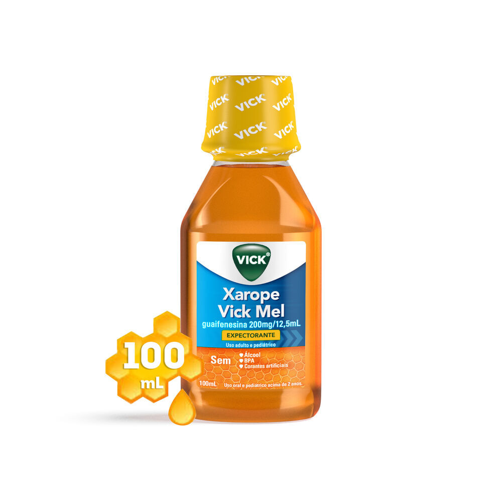 Xarope Vick Mel Expectorante 100ml - Coop Drogaria