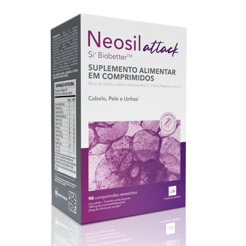 Suplemento-Alimentar-Neosil-Attack-90-Comprimidos