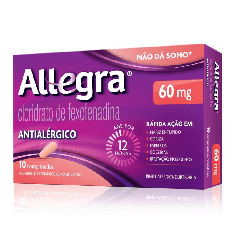 Allegra-Sanofi-60mg--Com-10-Comprimidos