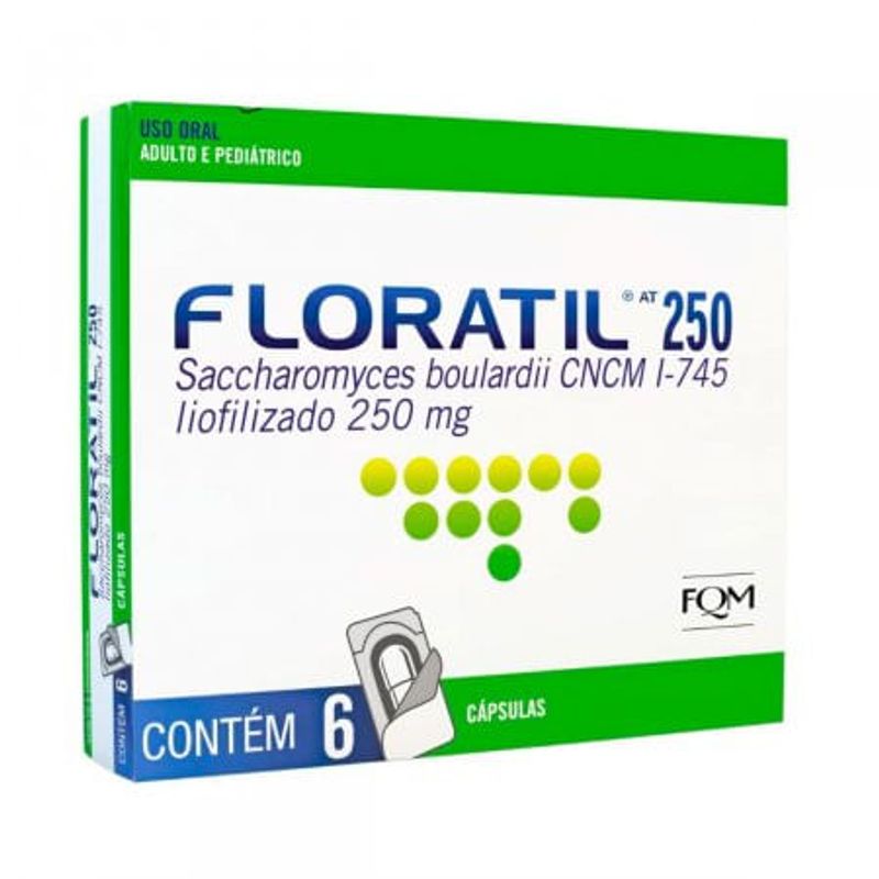 Floratil-AT-Natulab-250mg-Com-6-Capsulas