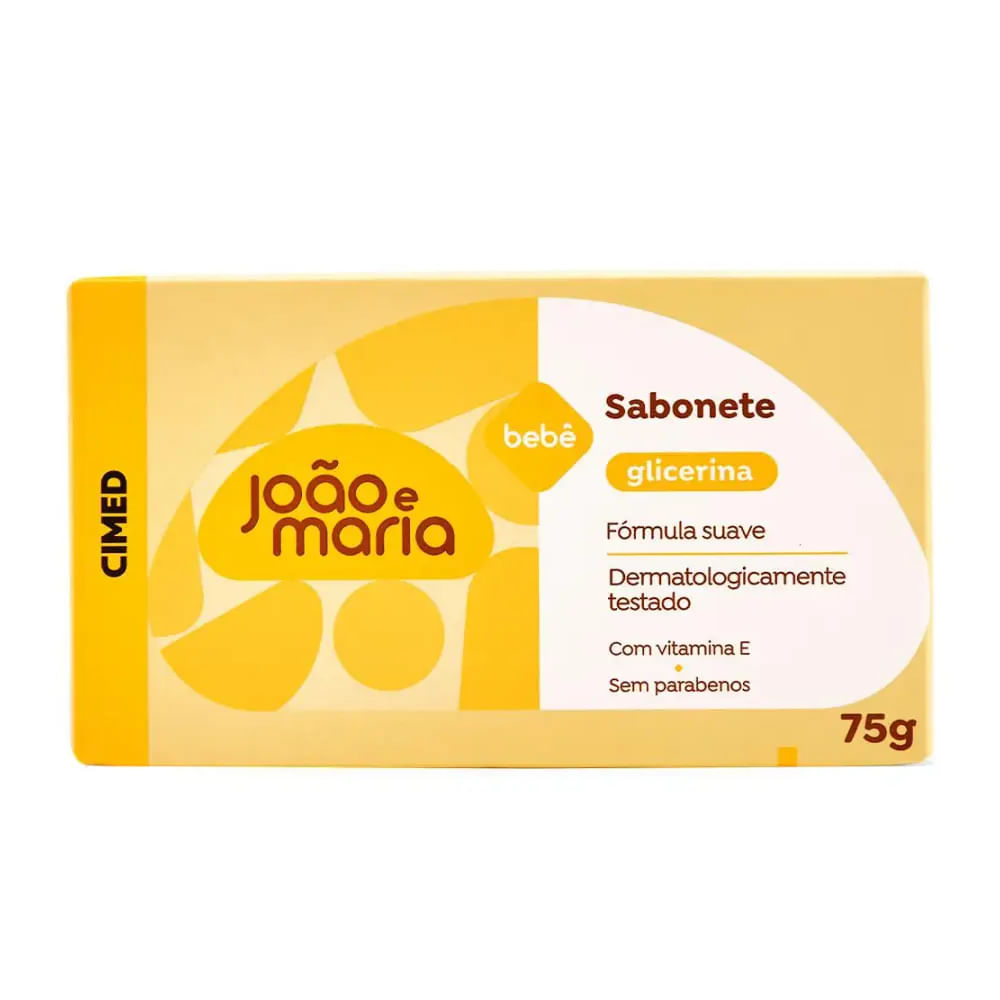 Sabonete Em Barra Glicerina João E Maria 75G - Coop Drogaria