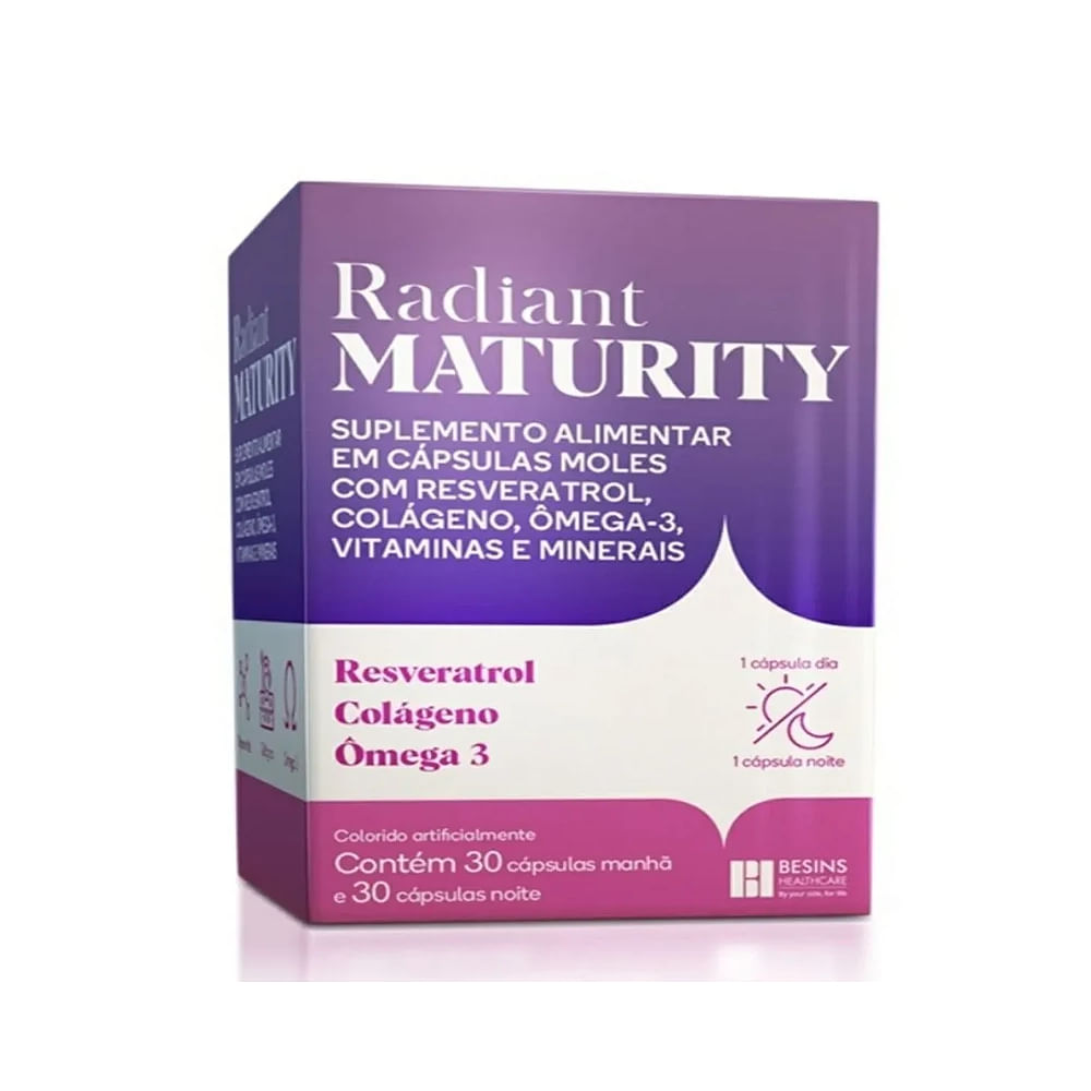 Radiant Maturity 30 Cápsulas - Coop Drogaria