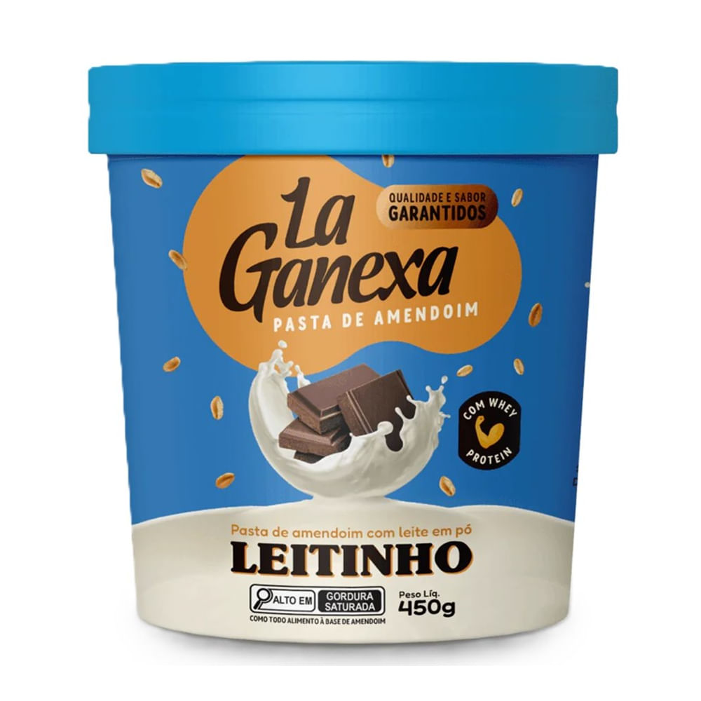 Pasta De Amendoim Sabor Leitinho La Ganexa 450G - Coop Drogaria