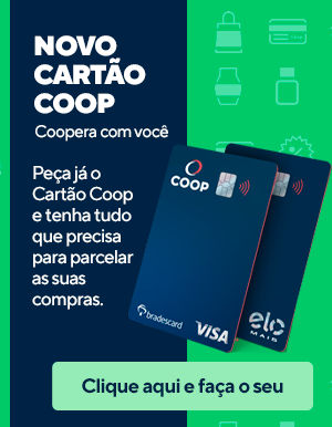 Novo cartão Coop